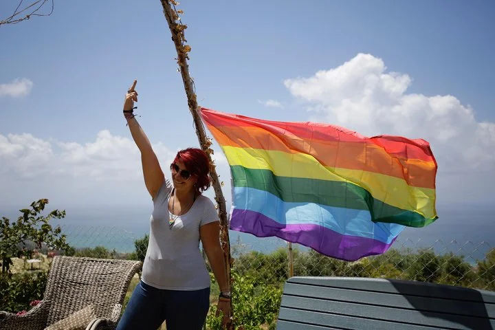 Lebanon became the first Arab country to hold a gay pride week last year. (IBRAHIM CHALHOUB VIA GETTY IMAGES)