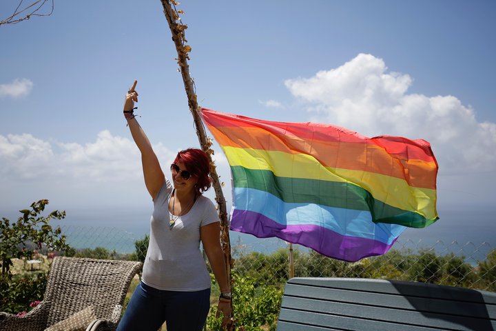 Lebanon became the first Arab country to hold a gay pride week last year. (IBRAHIM CHALHOUB VIA GETTY IMAGES)