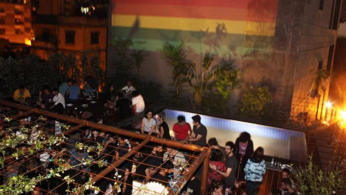 Fest på et af Beiruts tage - Beirut Pride 2017.. Foto: Beirut Pride