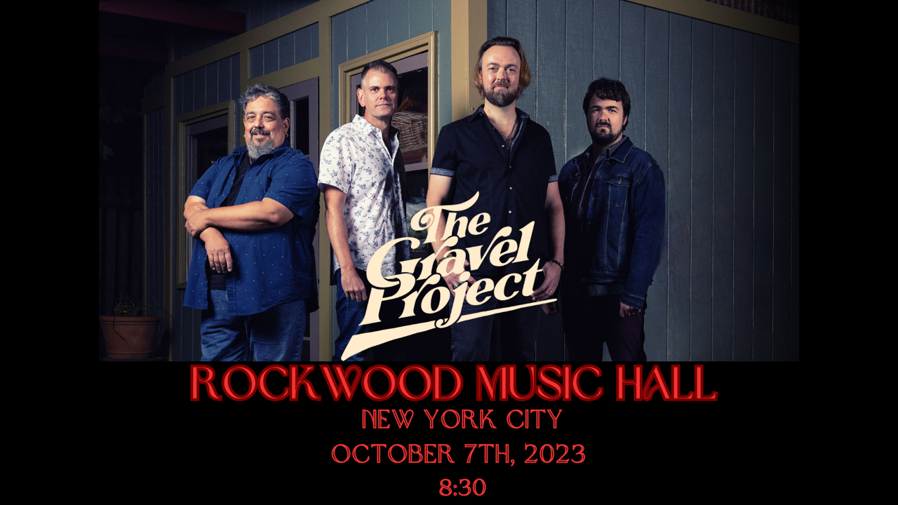 Rockwood Music Hall, NYC - October 7th!