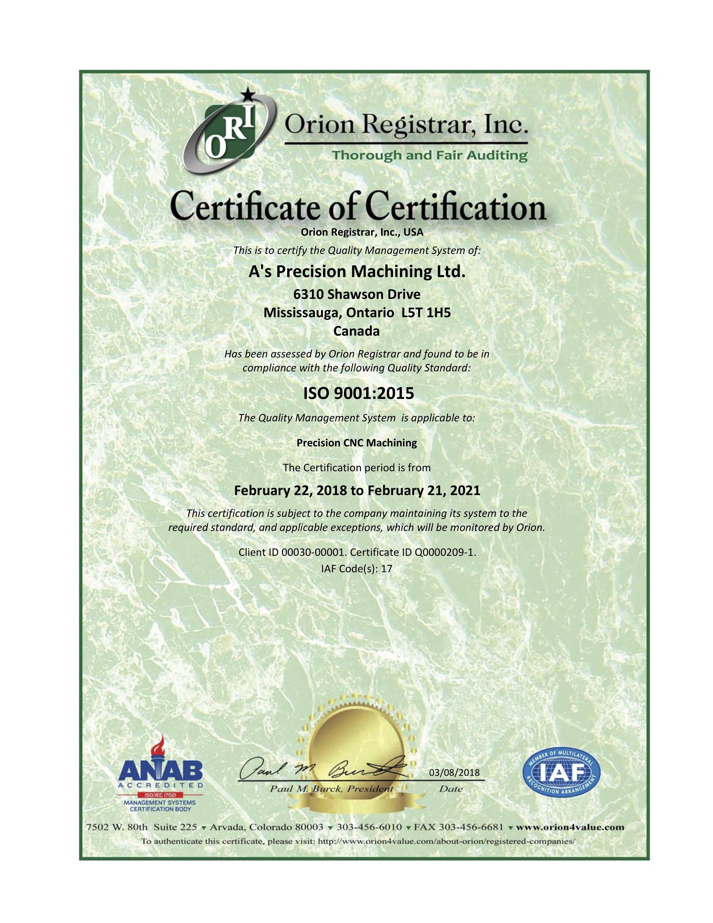 A's PrecisionCertificate ISO 9001.jpg