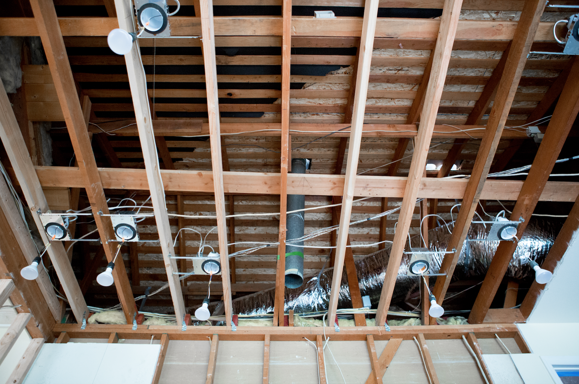ceiling view