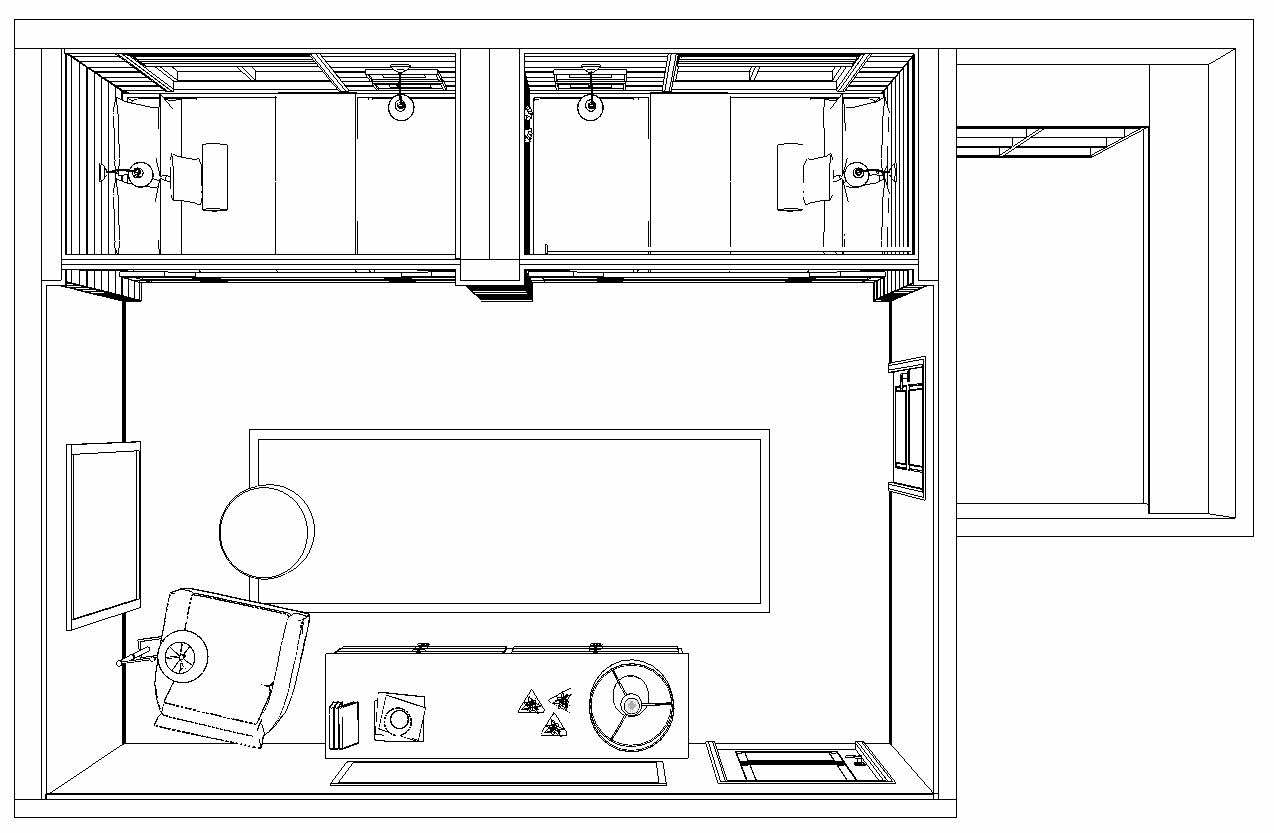 TRUNDLE BED PERSPECTIVE PLAN