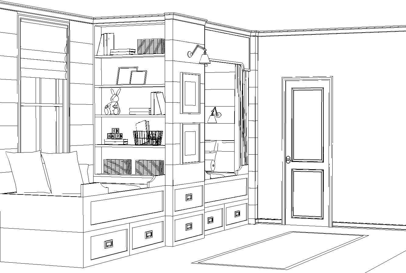 SIDE-BYSIDE PLATFORM BEDS PERSPECTIVE
