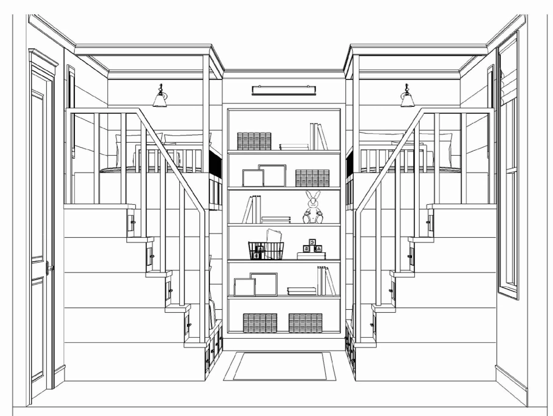 BUNK ROOM PERSPECTIVE