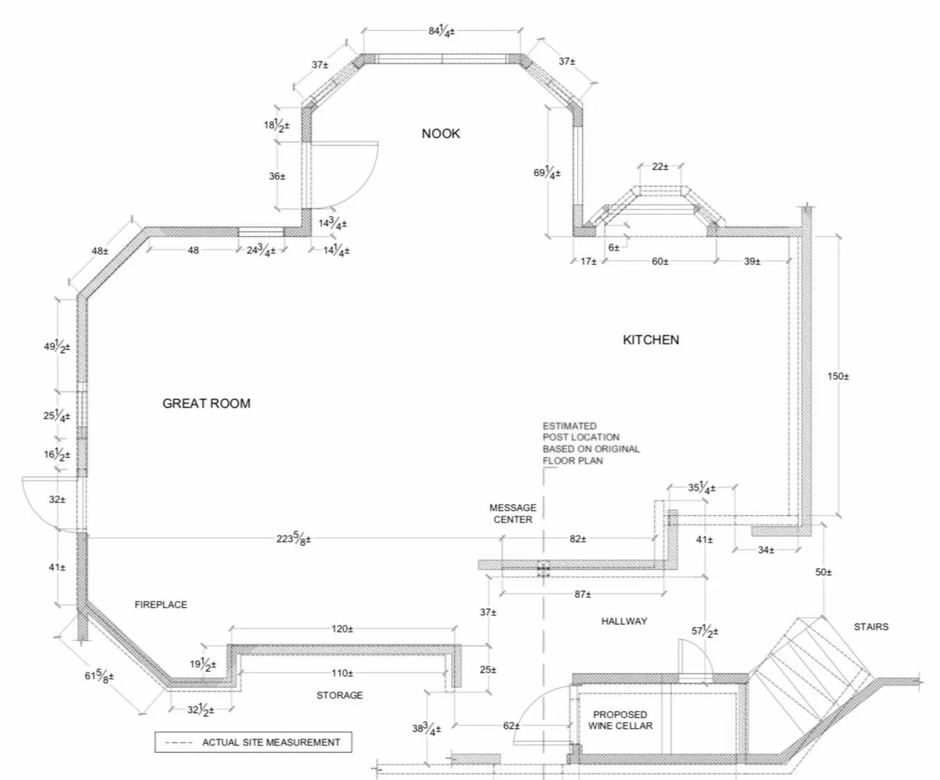 EXISTING FLOOR PLAN