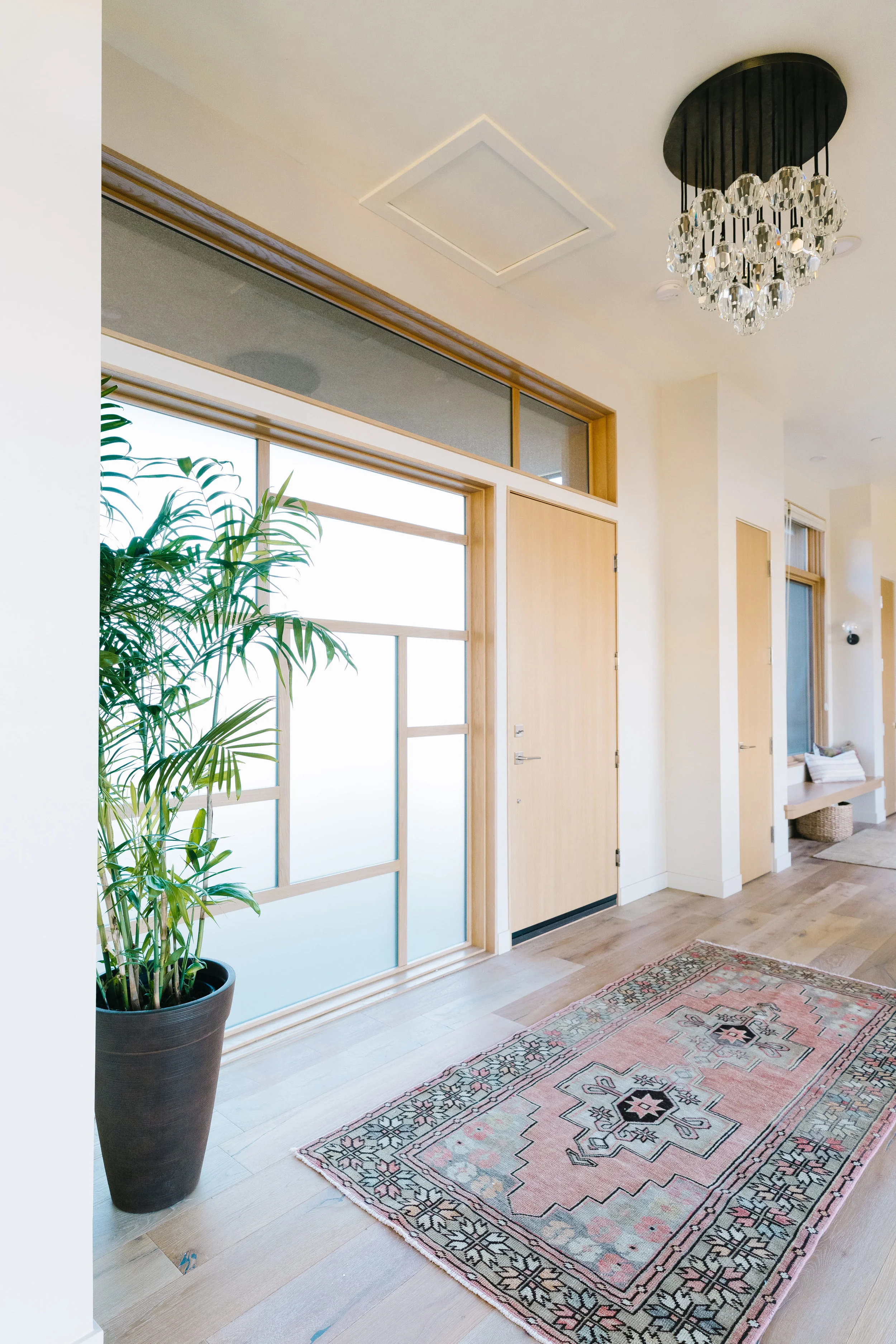 VIEW OF FOYER FROM DINING ROOM