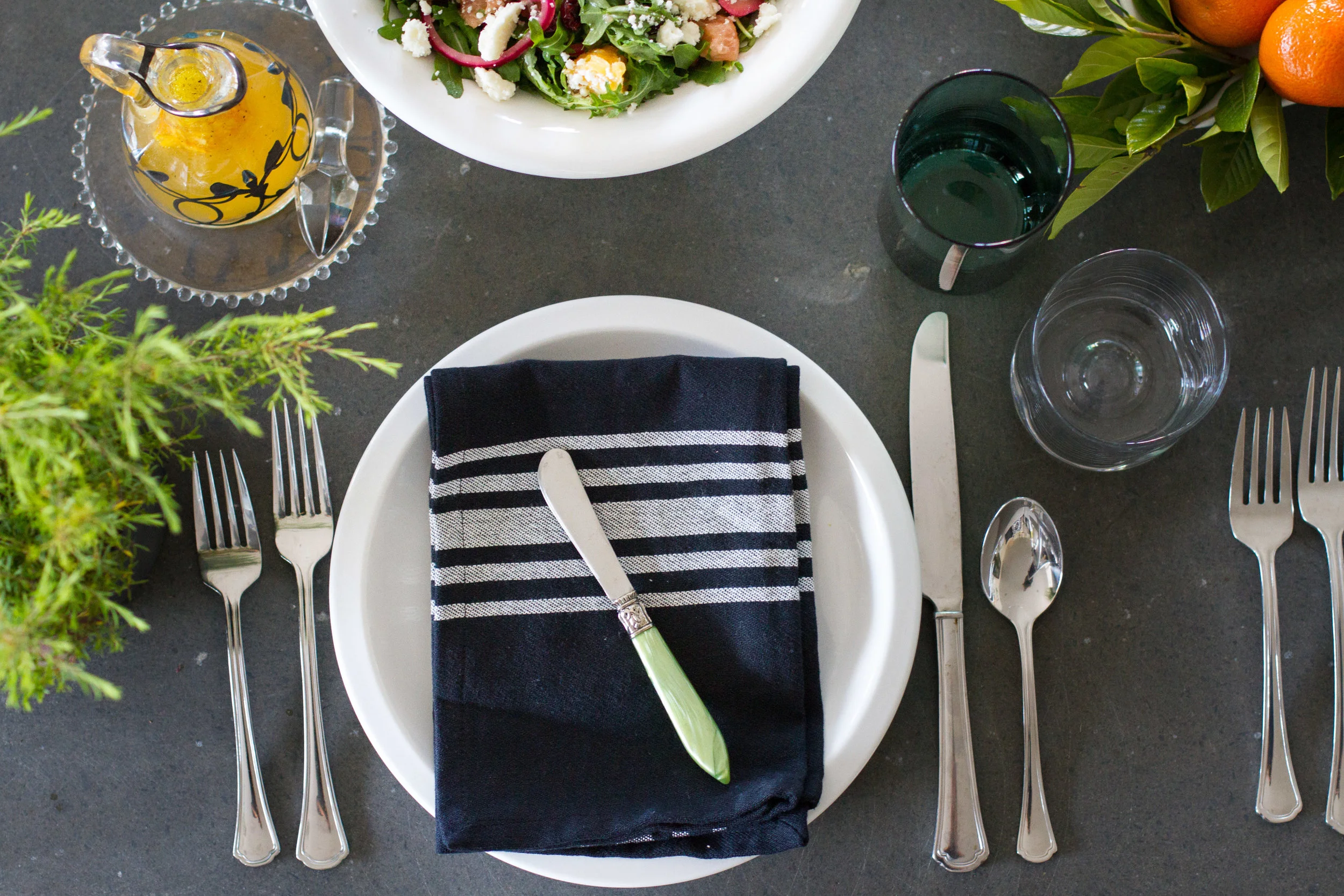 EASY & FRESH TABLE DECORATIONS — TAMI FAULKNER DESIGN