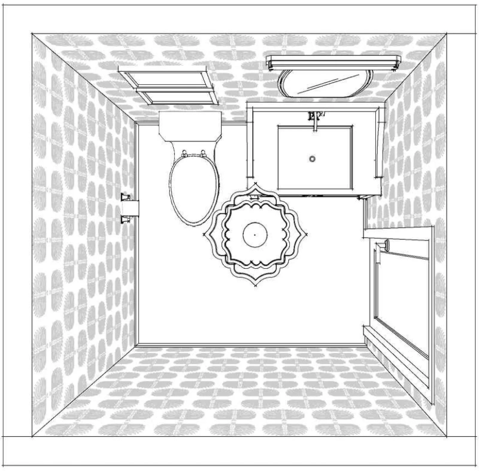 SIX KEY INGREDIENTS FOR DESIGNING STUNNING POWDER BATHROOMS 1980'S