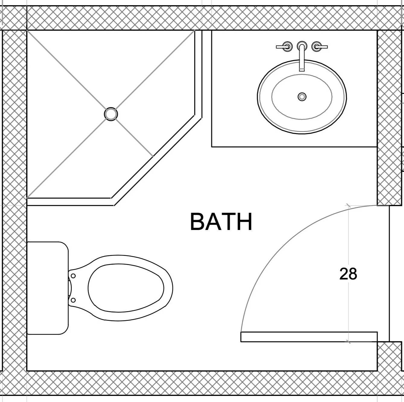 SIX KEY INGREDIENTS FOR DESIGNING STUNNING POWDER BATHROOMS 1980'S