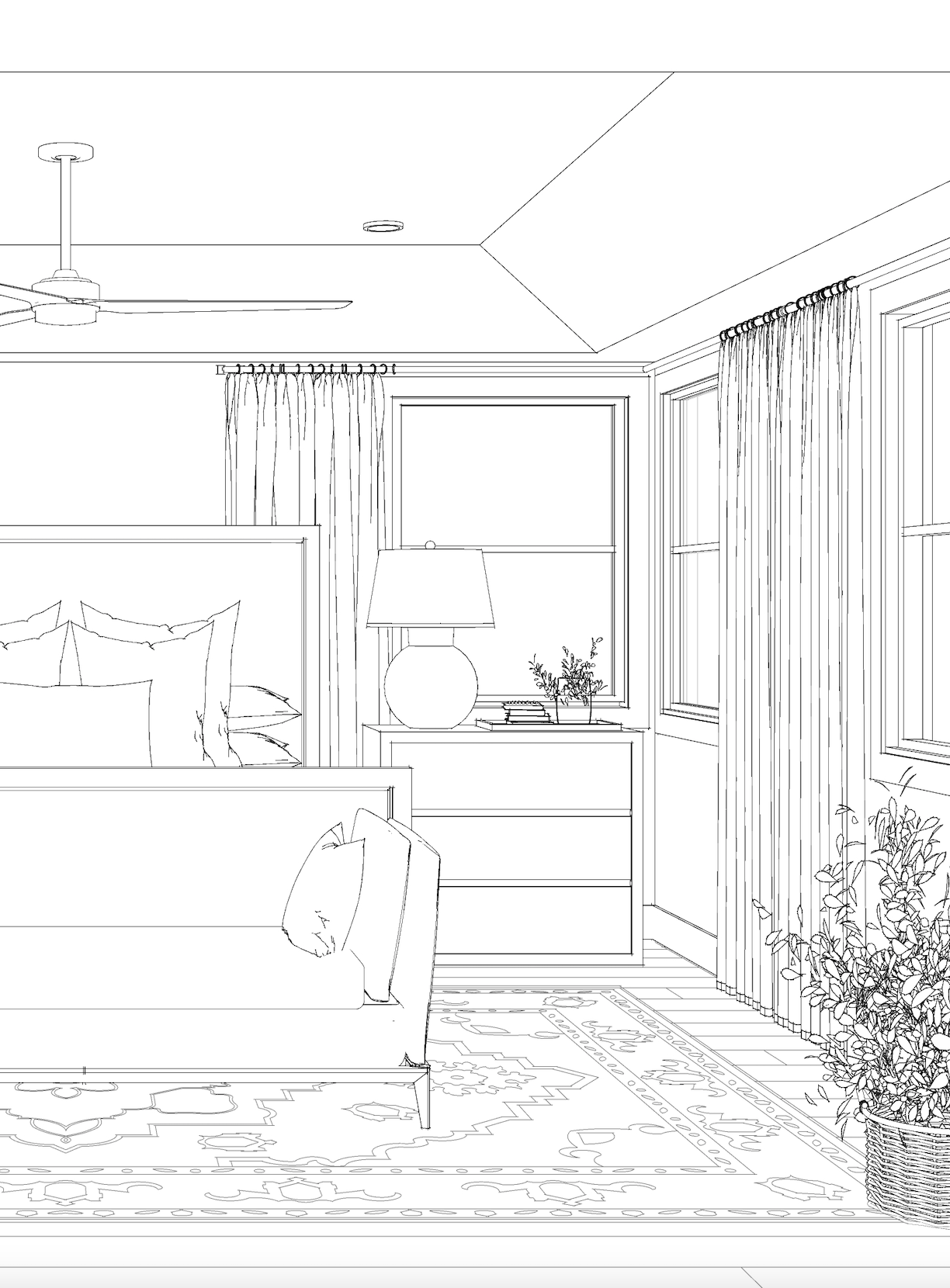 Bedroom Furniture Layout Design Tips Tami Faulkner Design