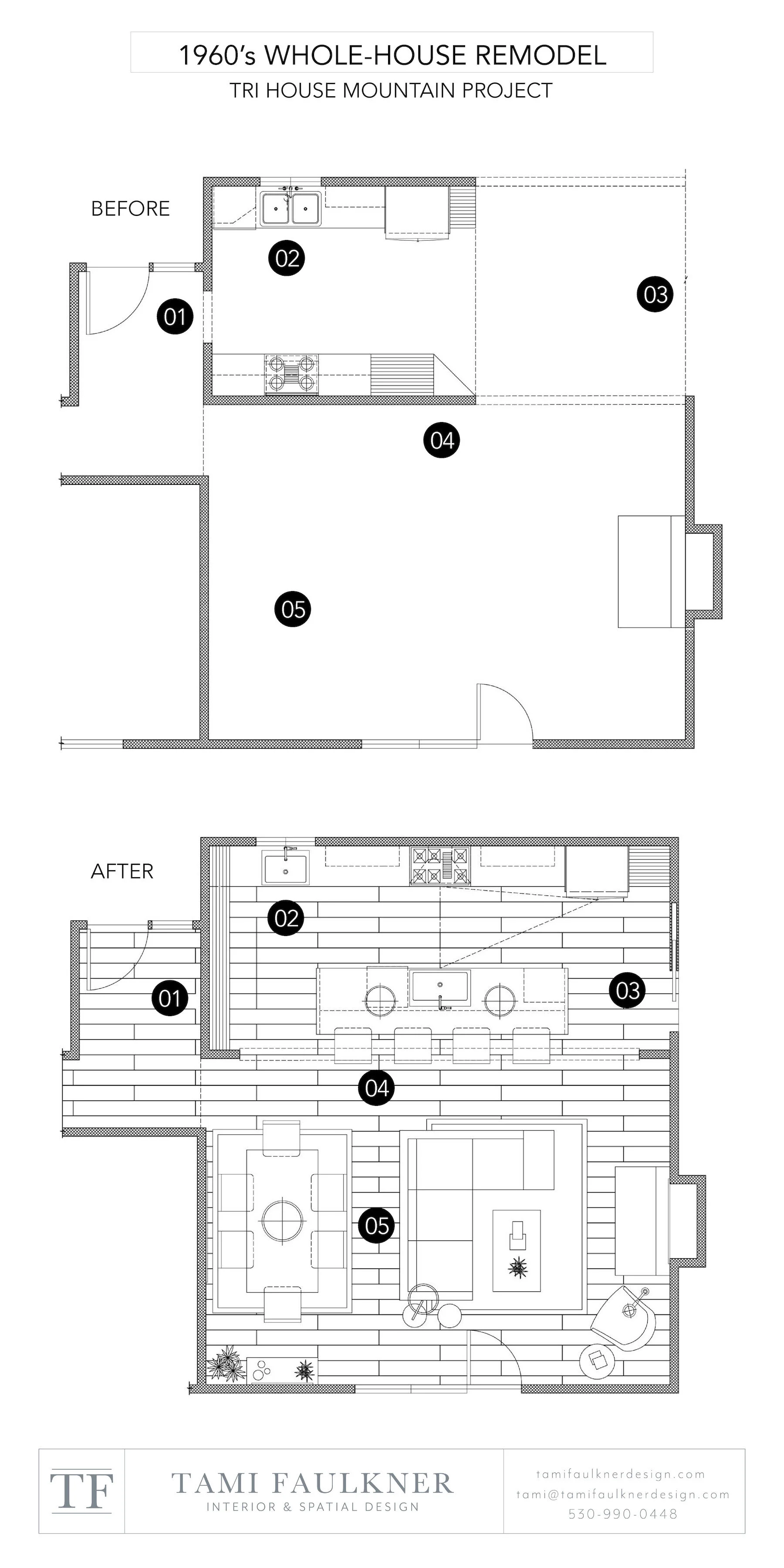 Design Plans For A 1960 S Kitchen Remodel Lake Tahoe Tami Faulkner Design Design Plans For A 1960 S Kitchen Remodel Lake Tahoe Tami Faulkner Design