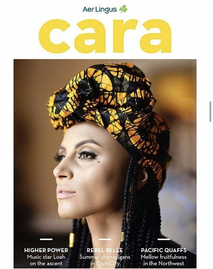 CARA Magazine Loah cover ft. interview with Tony Clayton-Lea