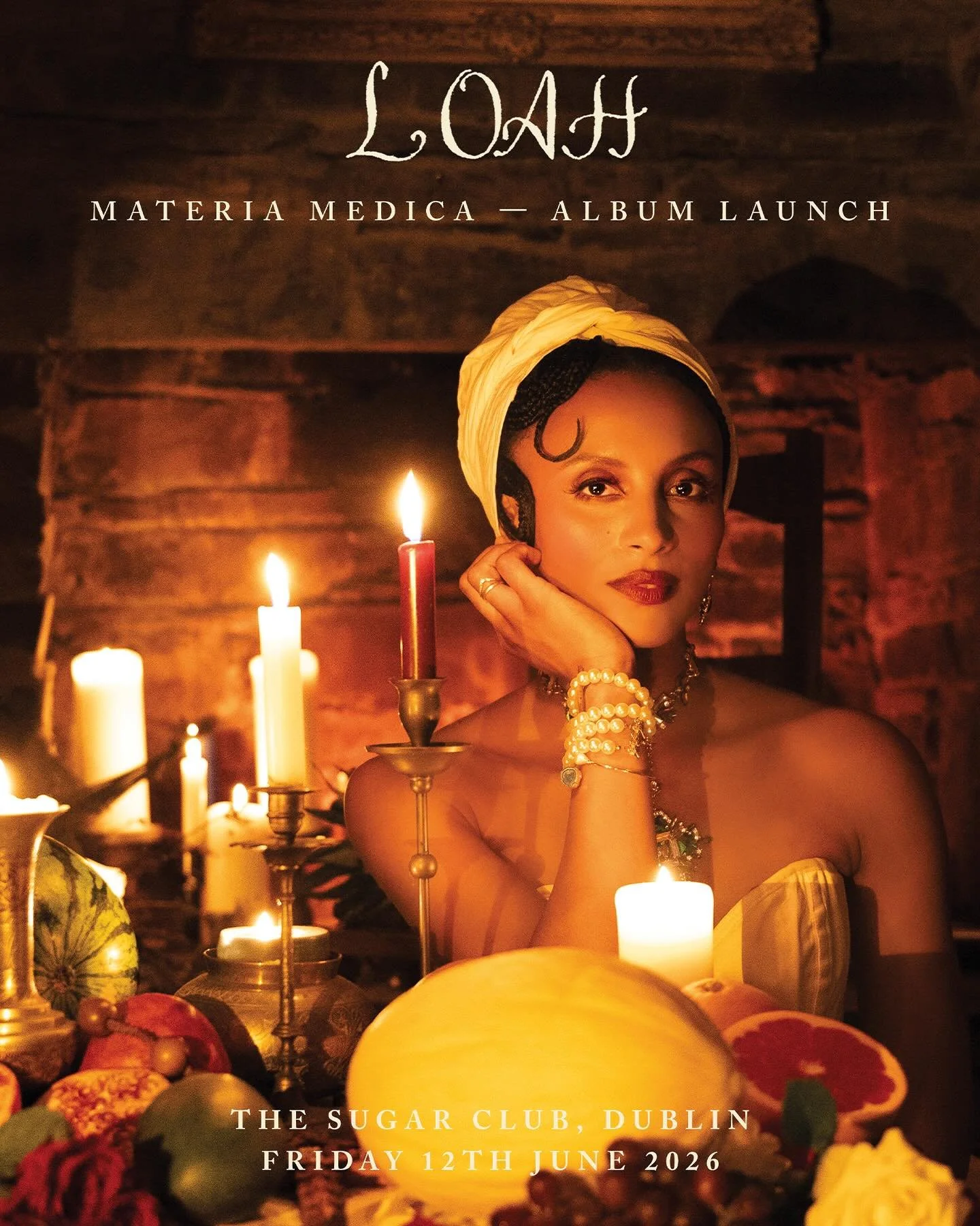 Save the date!

On the 12th of June I will be launching my new album Materia Medica, 7.30pm at @The Sugar club in Dublin!

I can&rsquo;t wait to perform and showcase this moment with you, and as well as sharing the stage with the wonderful band @ever