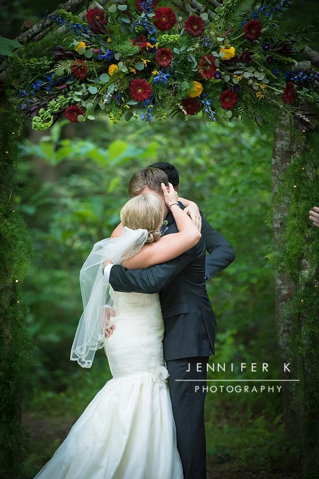Becca and Corey. Arbor Kiss.jpg