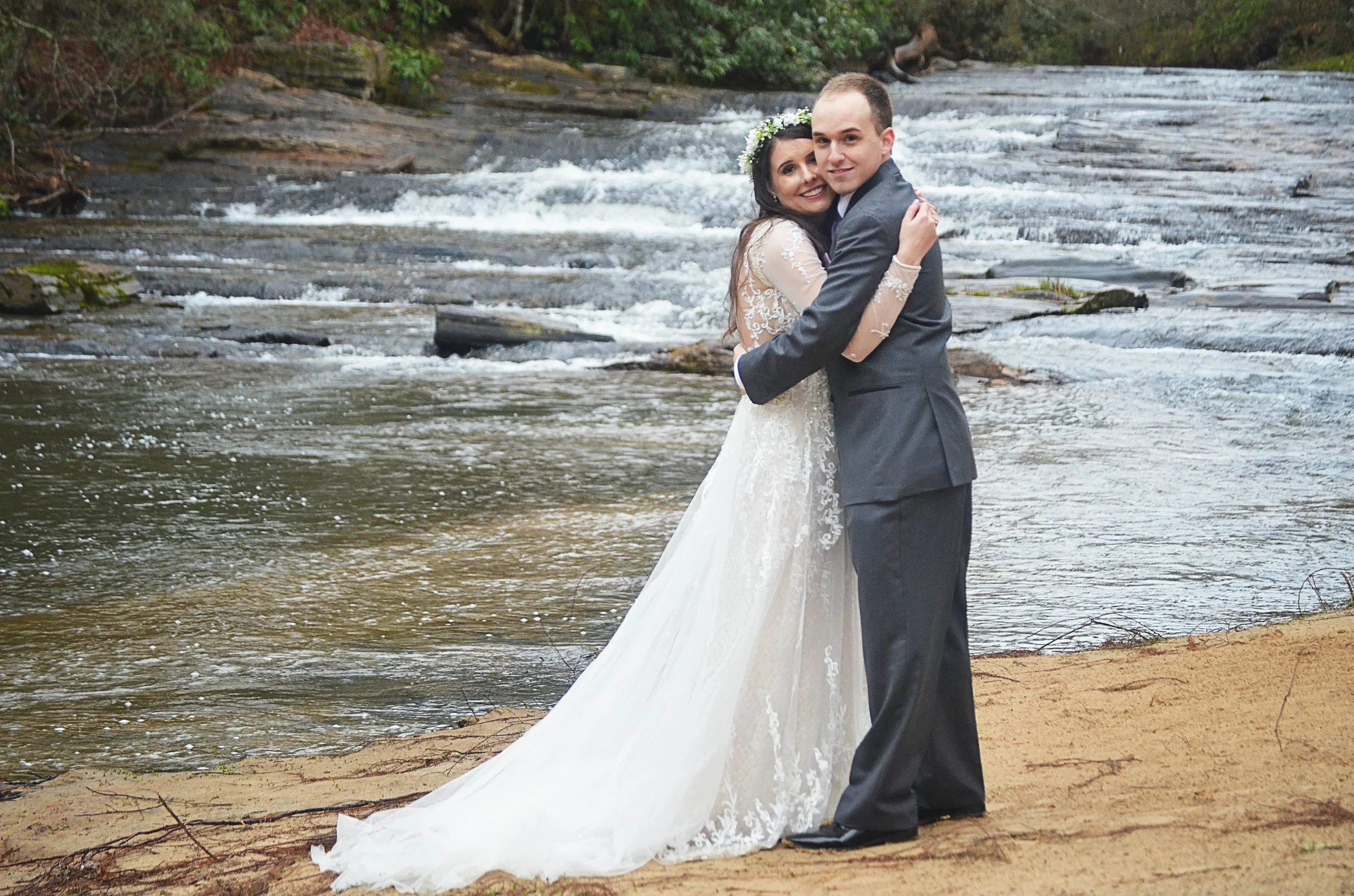 Amanda and Jarel.Riverhugging.jpg