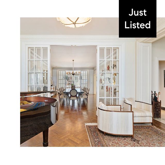 Just Listed! 199 E Lake Shore Dr, Unit 1011E | 3BR | 3BA | 3HB | $11,500,000 - Designed by Benjamin Marshall, this extraordinary 9,600+ sf residence is being offered for the first time in 25 years. Spanning two levels of elegance, each of the 23 room