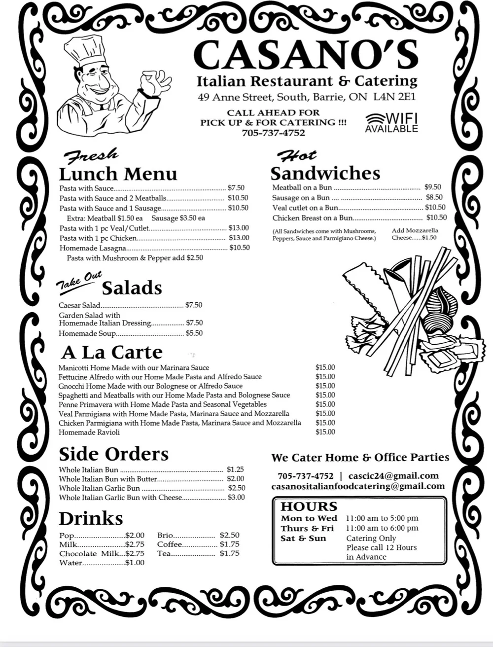 Casano's Italian Restaurant