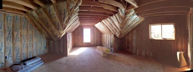 An old cellphone image of the bonus space. It sure looks different now!