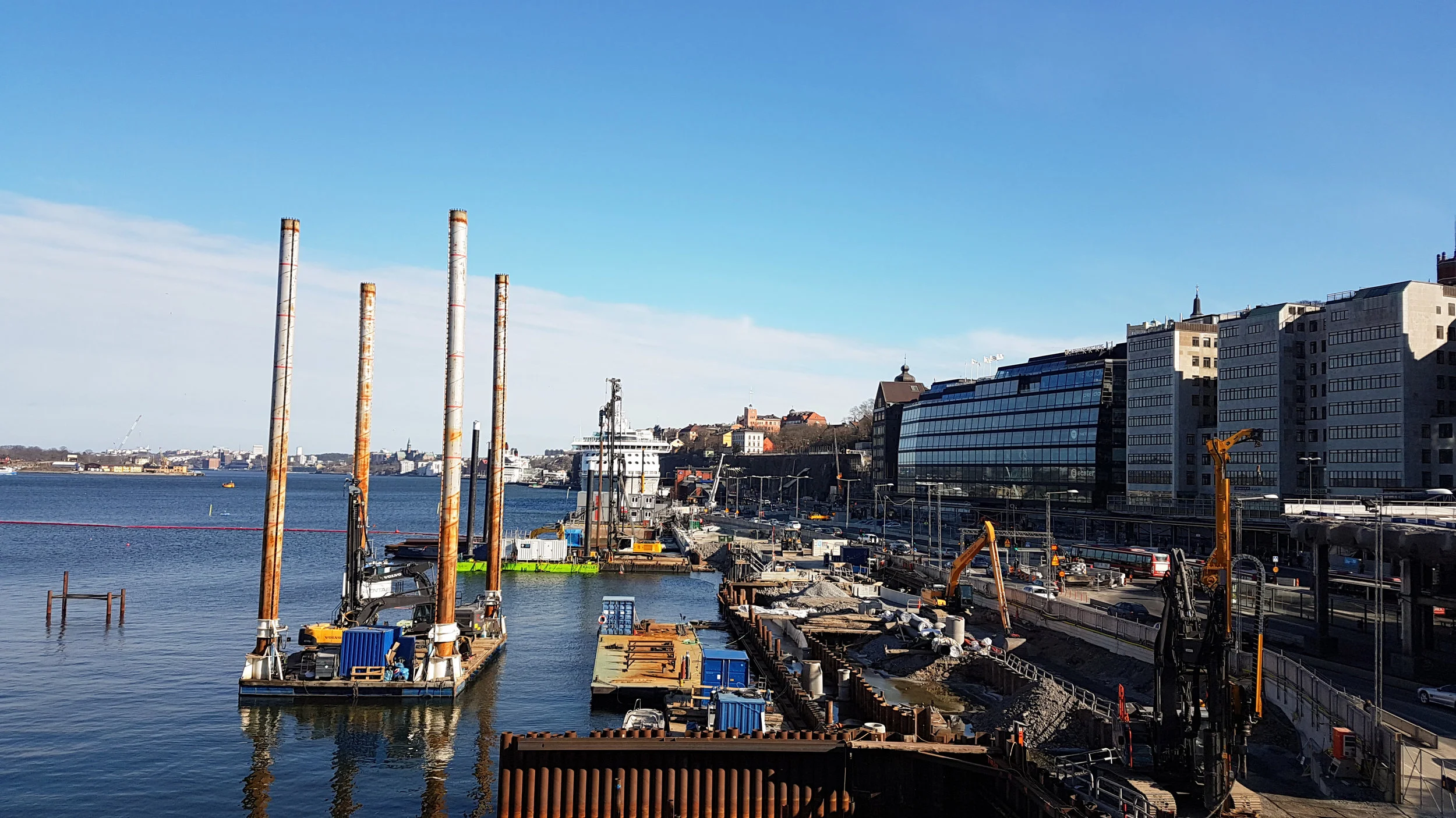 Stockholm is a city full of water.&nbsp;Lake Mälaren flows through the city into the Baltic Sea.