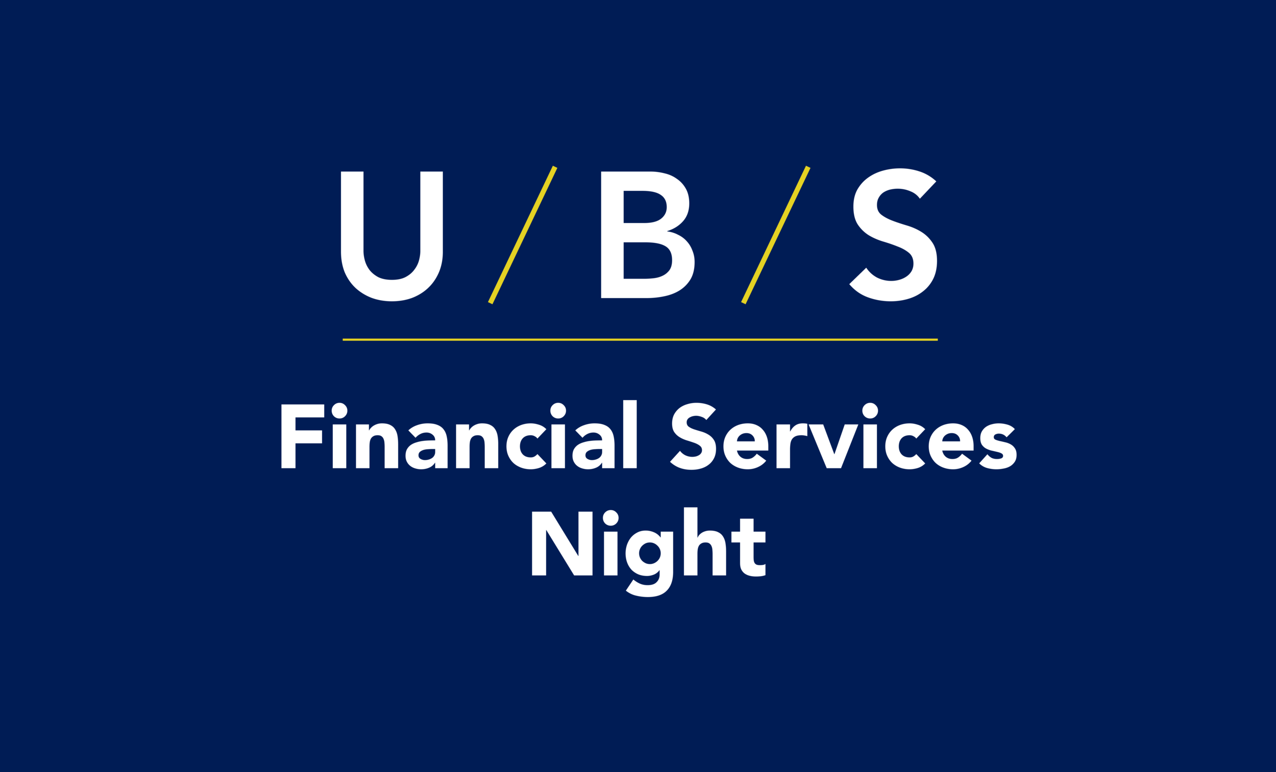 UBS Financial Services Night