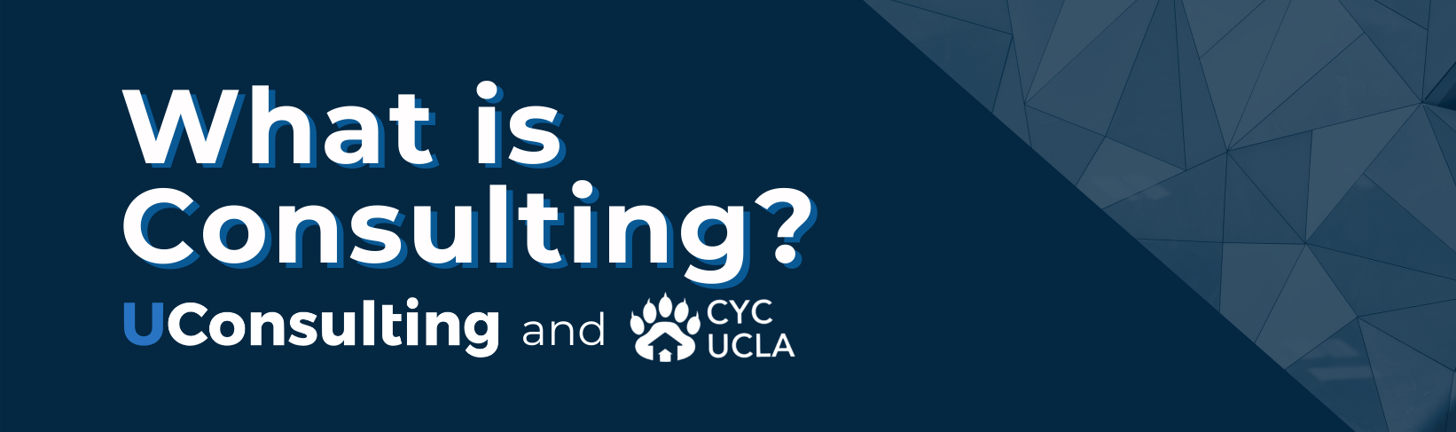 UConsulting and CYC UCLA "What is Consulting?" Event