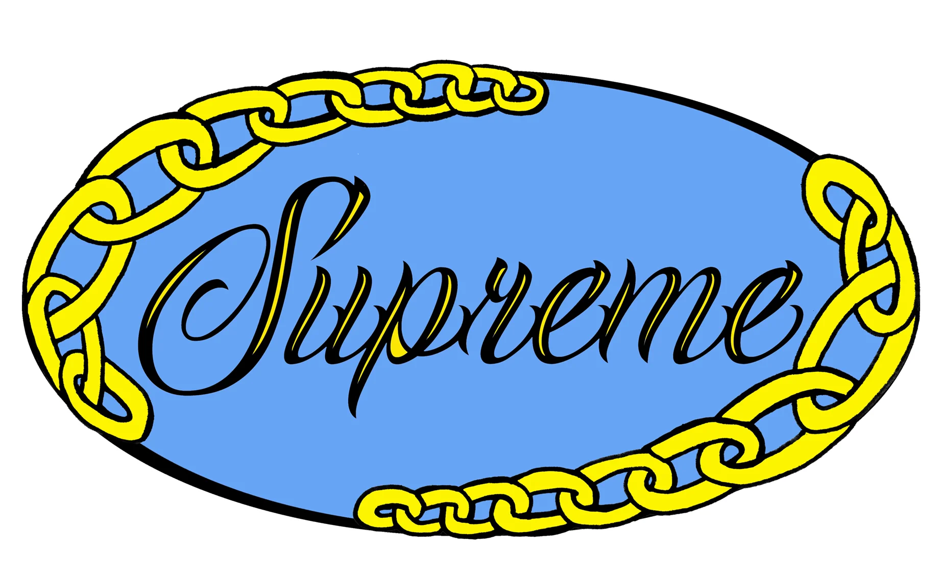 supreme chain logo