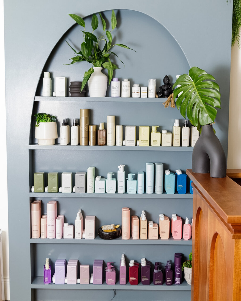 gangs all here🌈​​​​​​​​
​​​​​​​​
💜🤍A colorful salon, is a happy salon 💛🧡​​​​​​​​
​​​​​​​​
Come on in and shop your favorite KEVIN.MURPHY products today!  Which is your favorite?​​​​​​​​
​​​​​​​​
📸: @mia_staygold