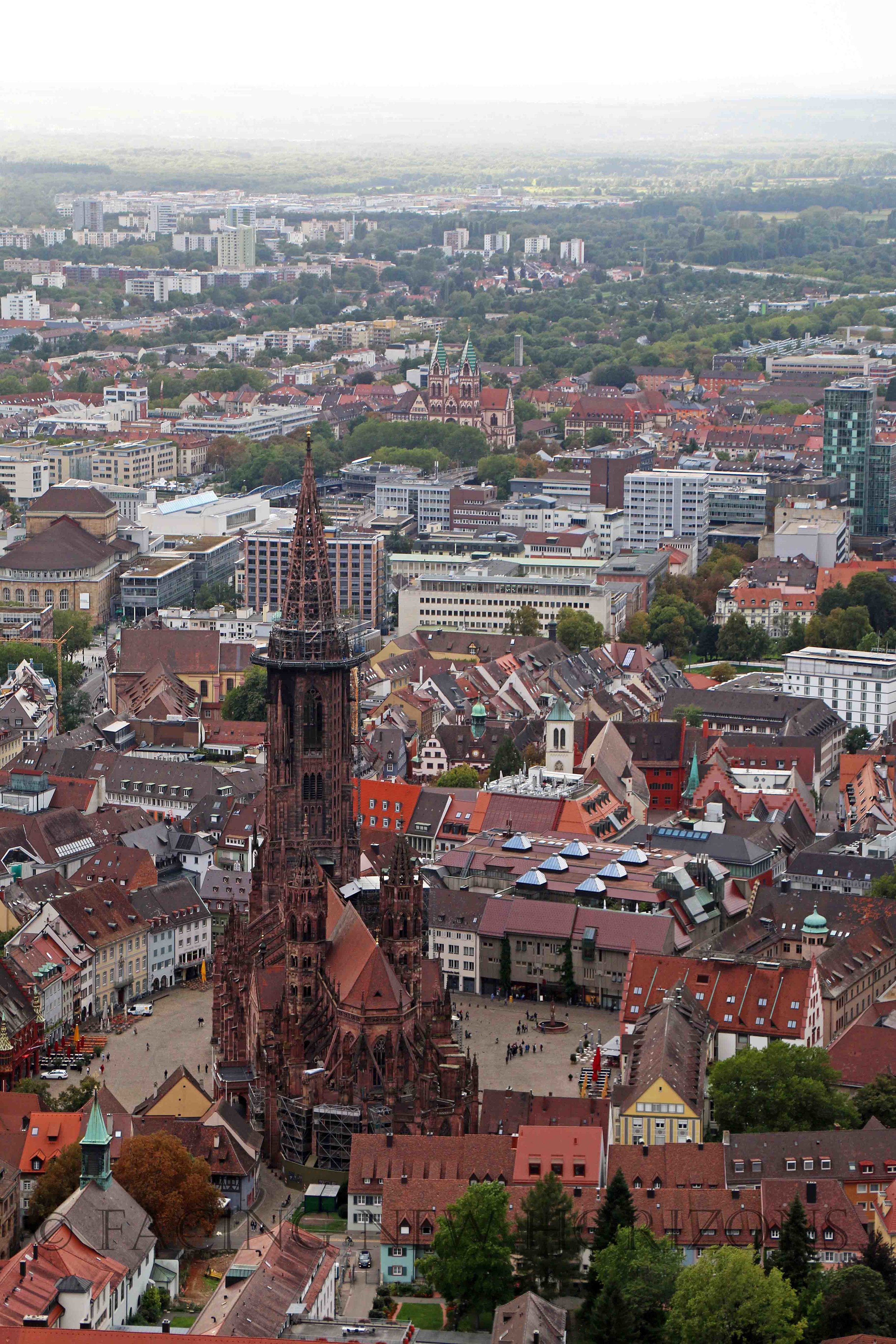 Schlossberg and the Schwarzwald at Night