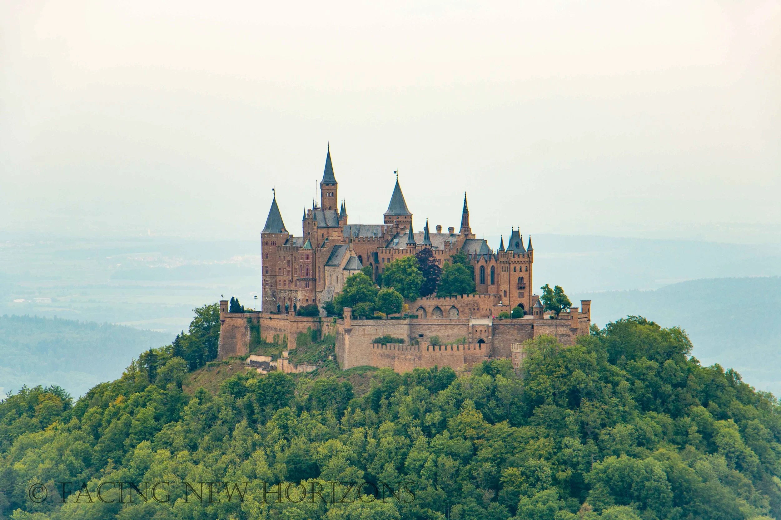 Zeller Horn over Hohenzollern