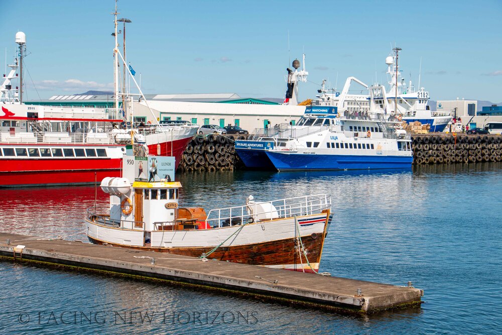  Ships in Reykjavik Old Harbour 