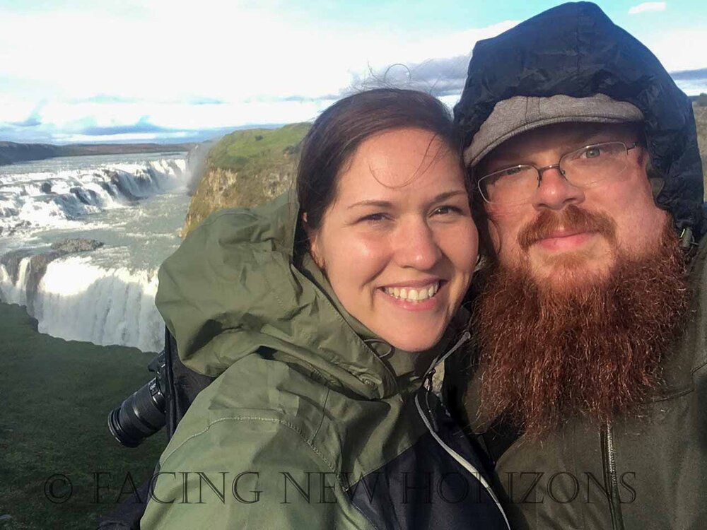  Gullfoss selfie… getting wet here! 