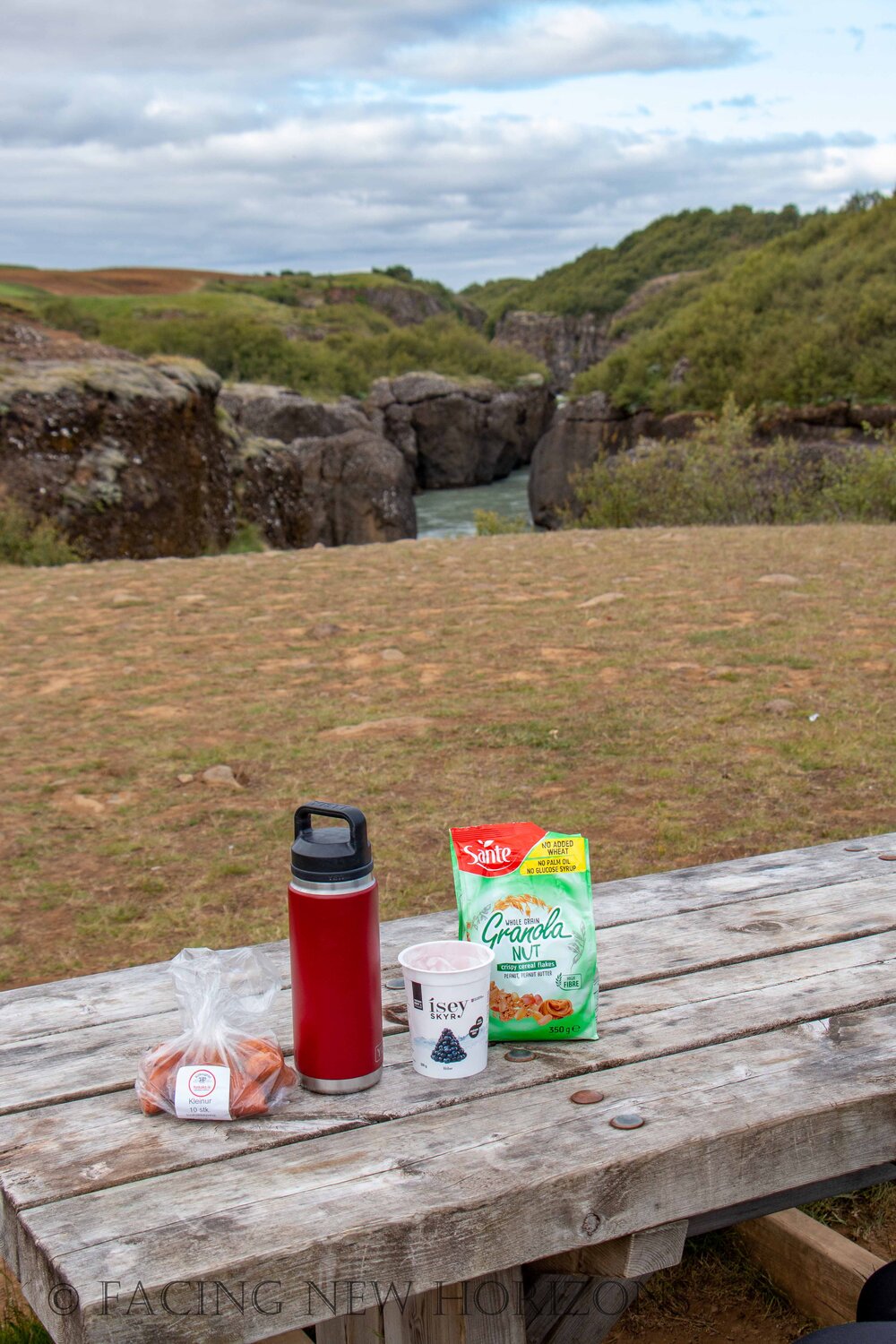  A quick breakfast of Skyr and granola was the reason for the stop…. We had no idea of the amazing place we would find! 