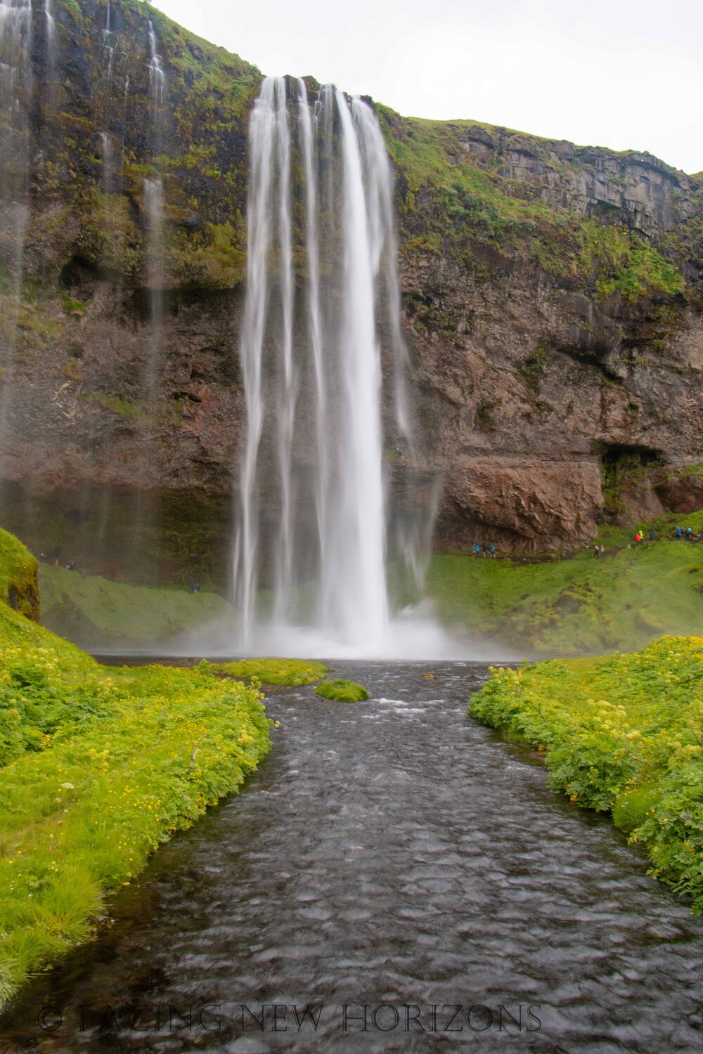  Downriver from Seljalandsfoss 