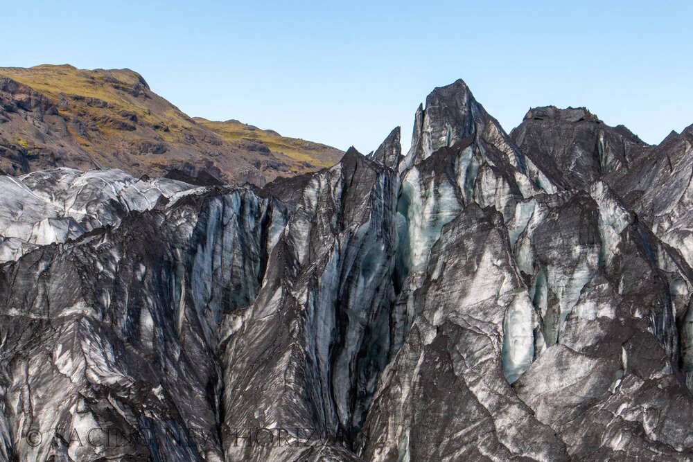  Mountains of rock and mountains of ice 