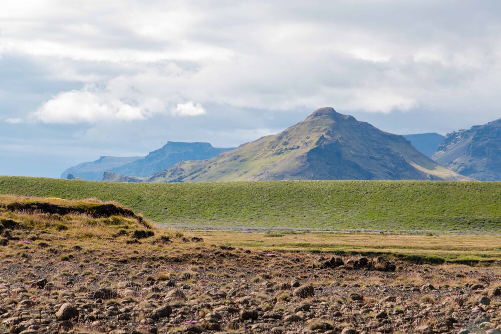  Driving back from Sólheimajökull. No matter where you look, it’s just stunning! 