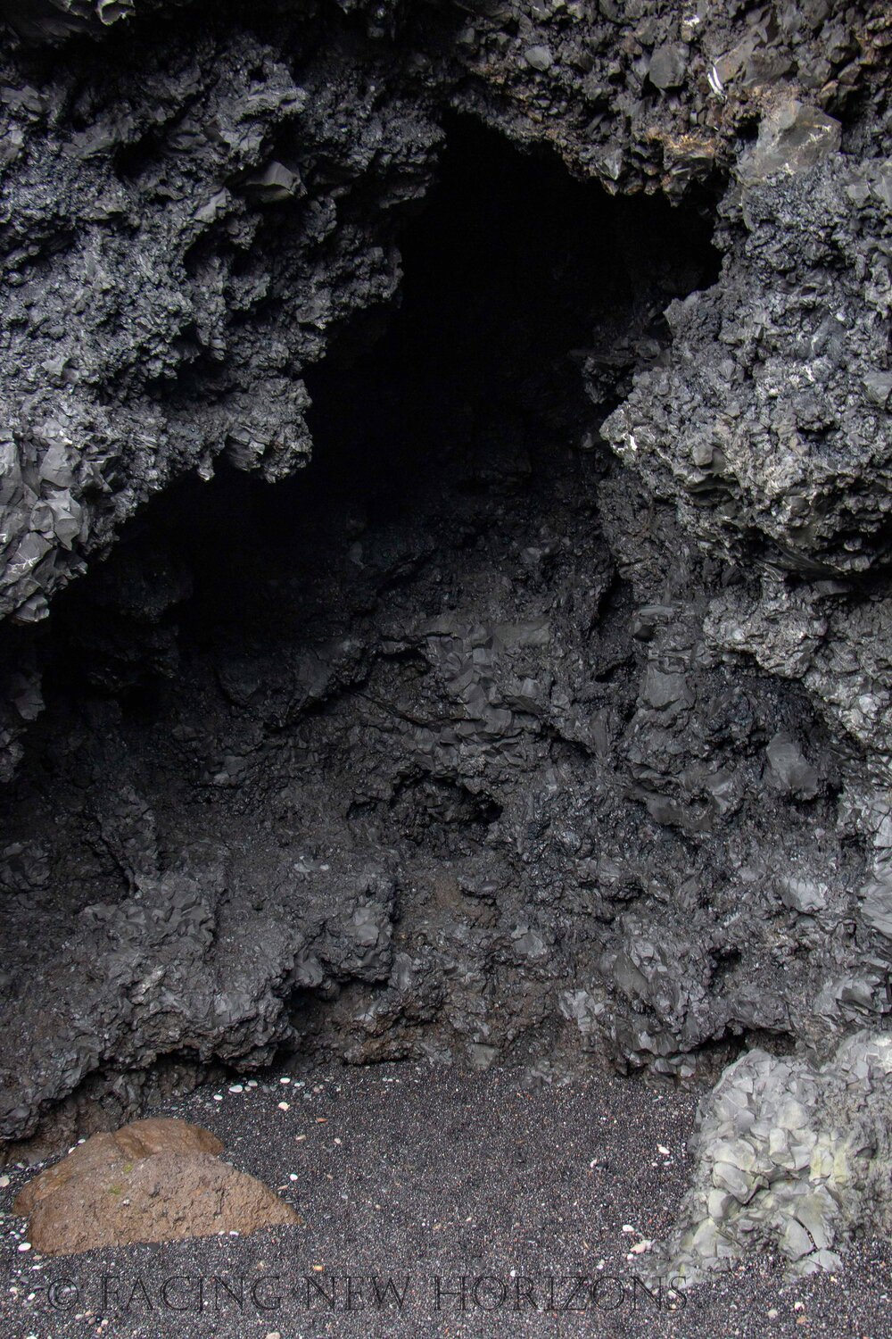  Lava cave at Reynisfjara  