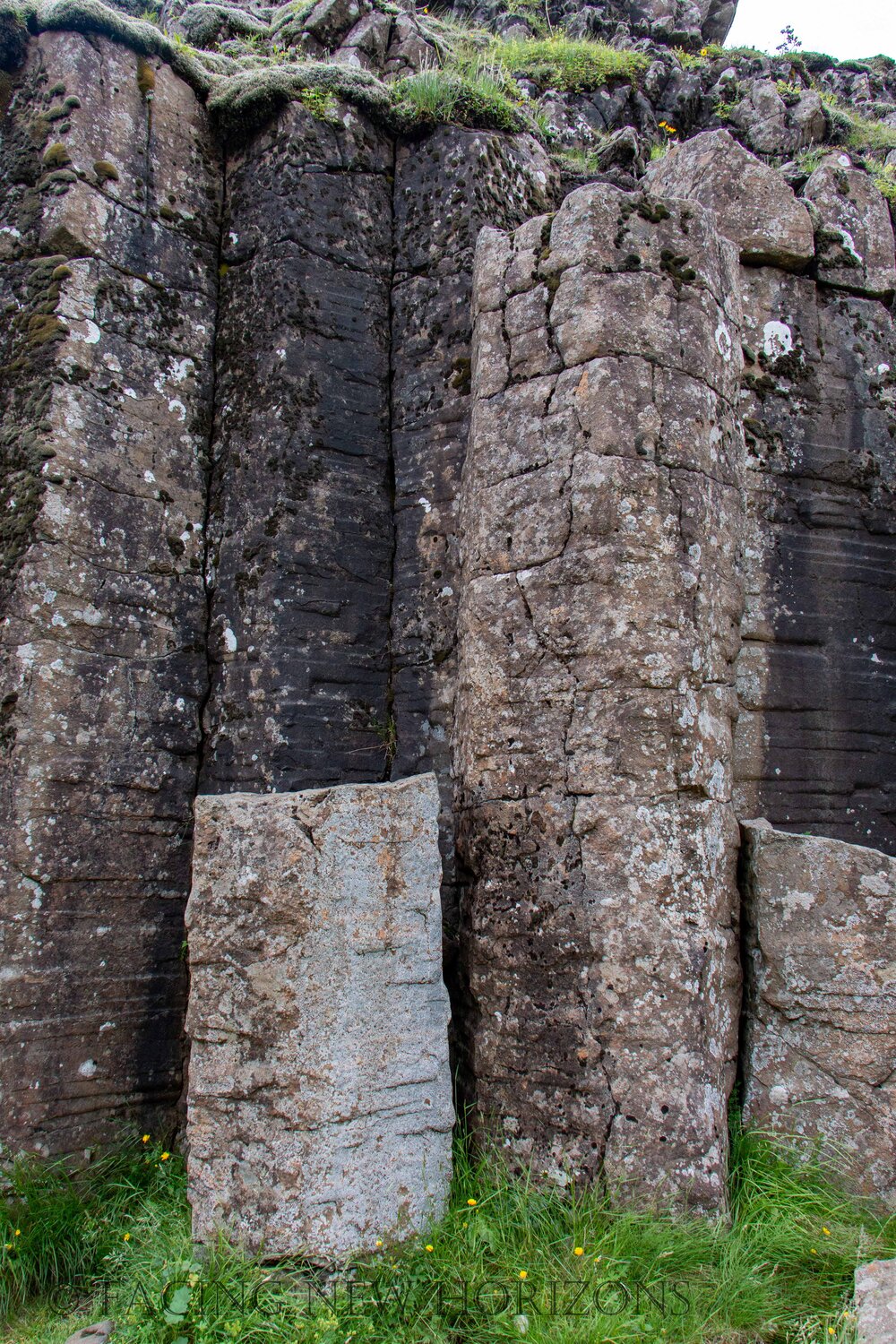  Basalt columns at Dverghamrar 