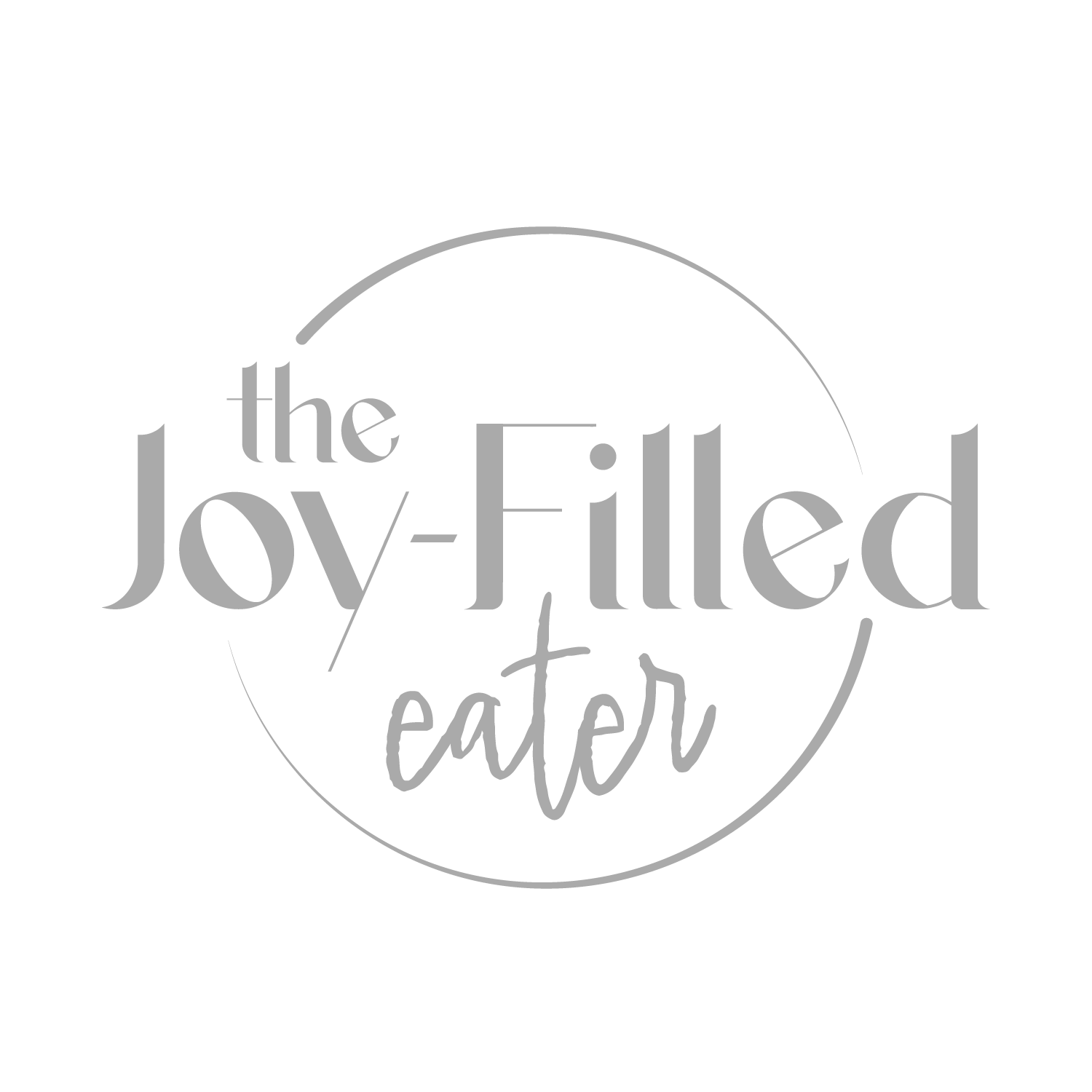 The Joy-Filled Eater — registered dietitian and wellness brand partnered with Bright & Gray Creative