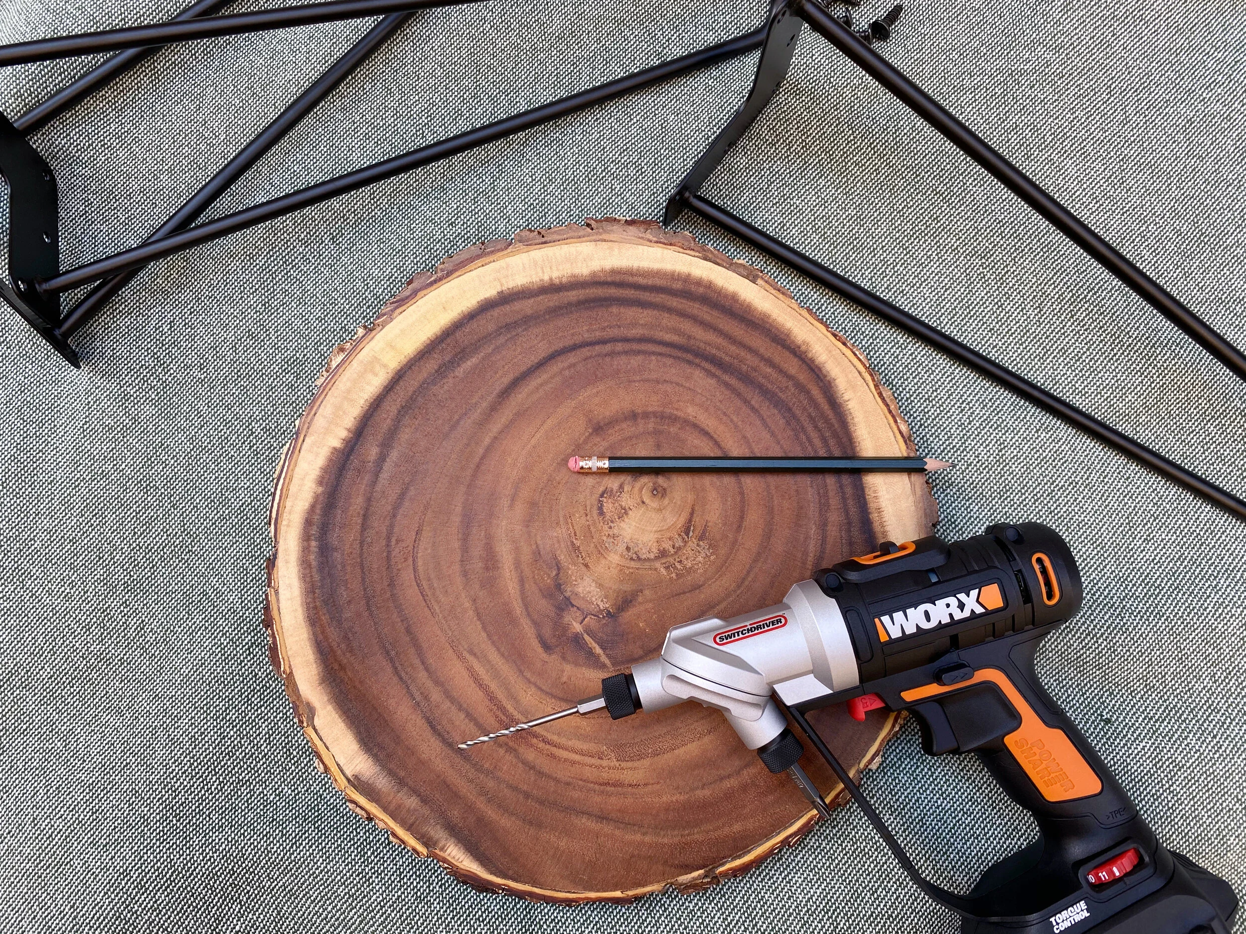 Easy DIY Wood Slice Side Table — Crafty Lumberjacks