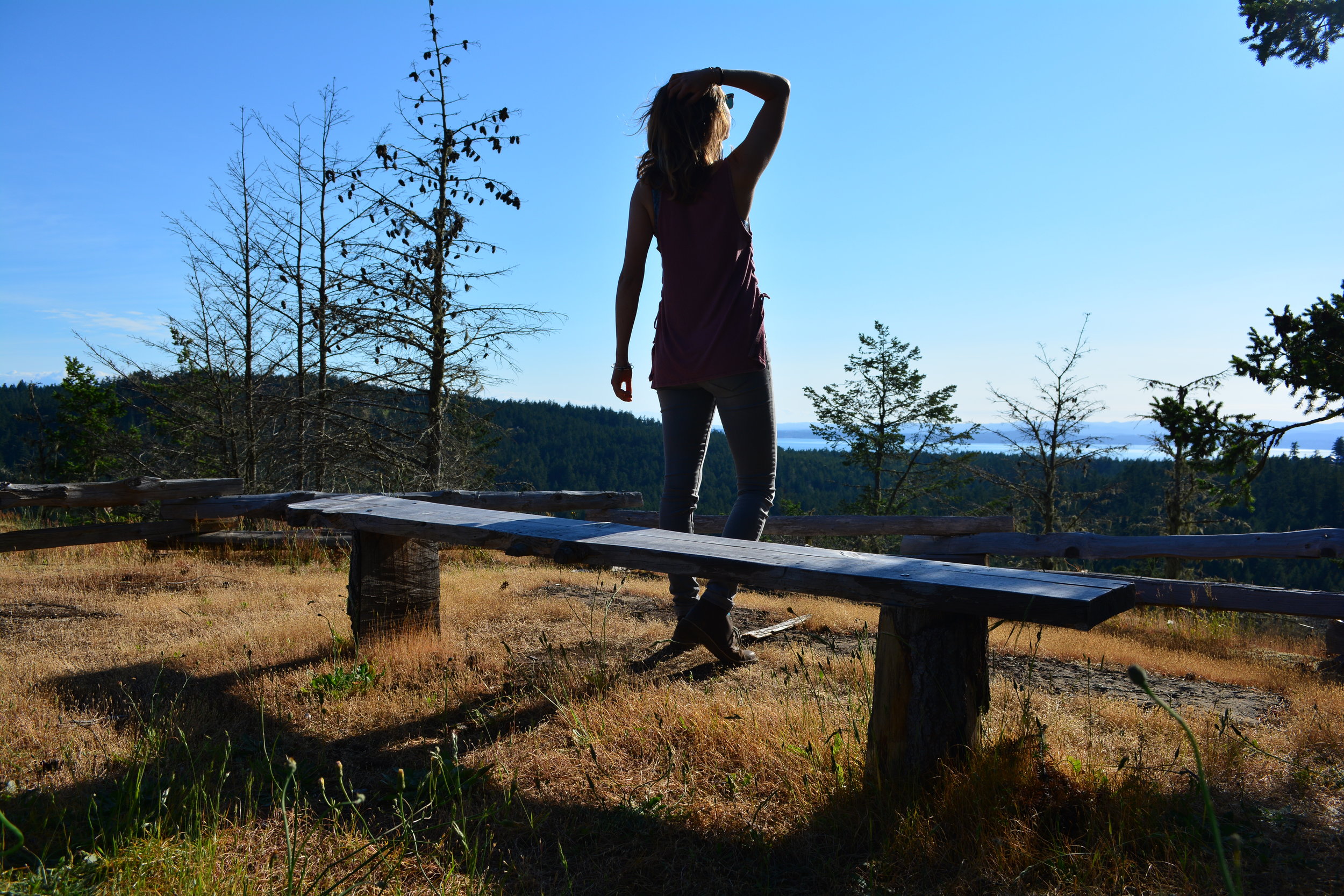 I love living where, for a moment, I can be the only person in the whole wide world enjoying the view.