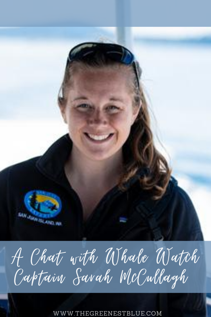 Whale Watch Captain Sarah McCullagh