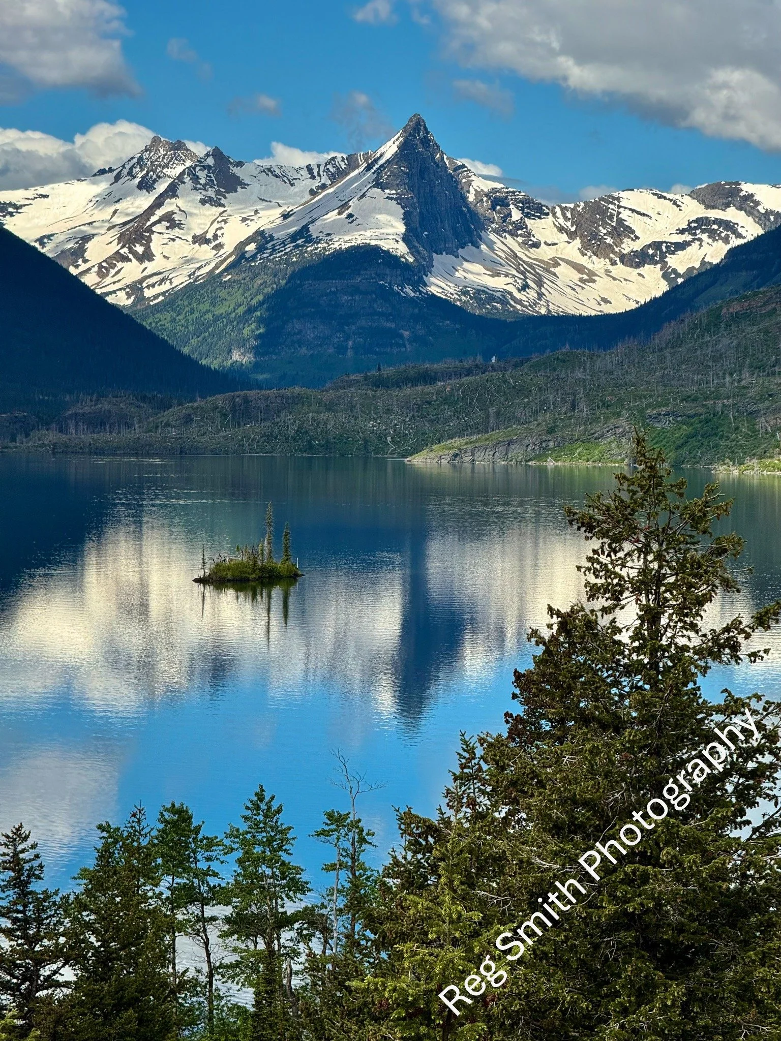   Two Medicine Lakes - Glacier National Park  GO-19    Purchase    