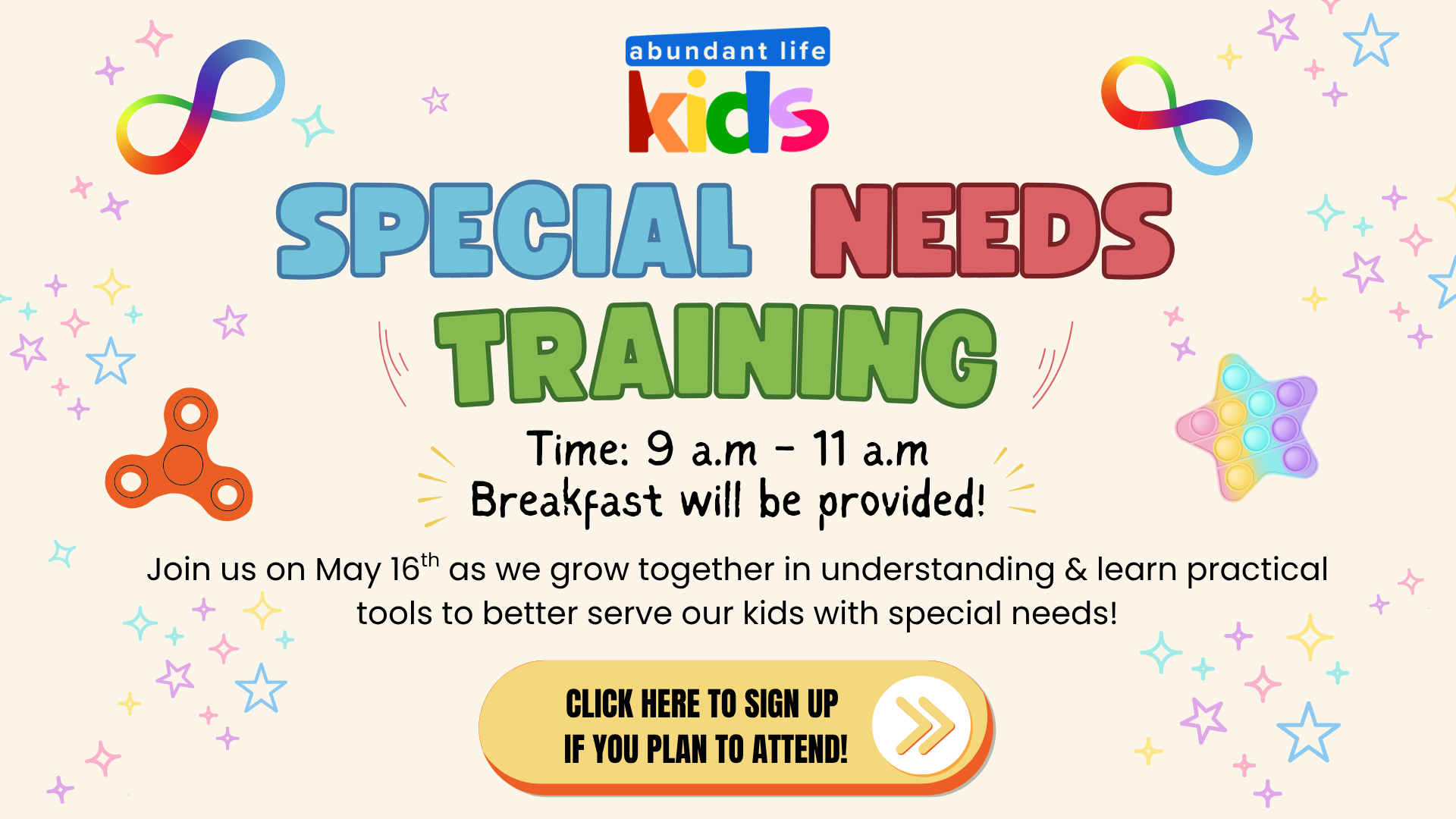 Special Needs Training 