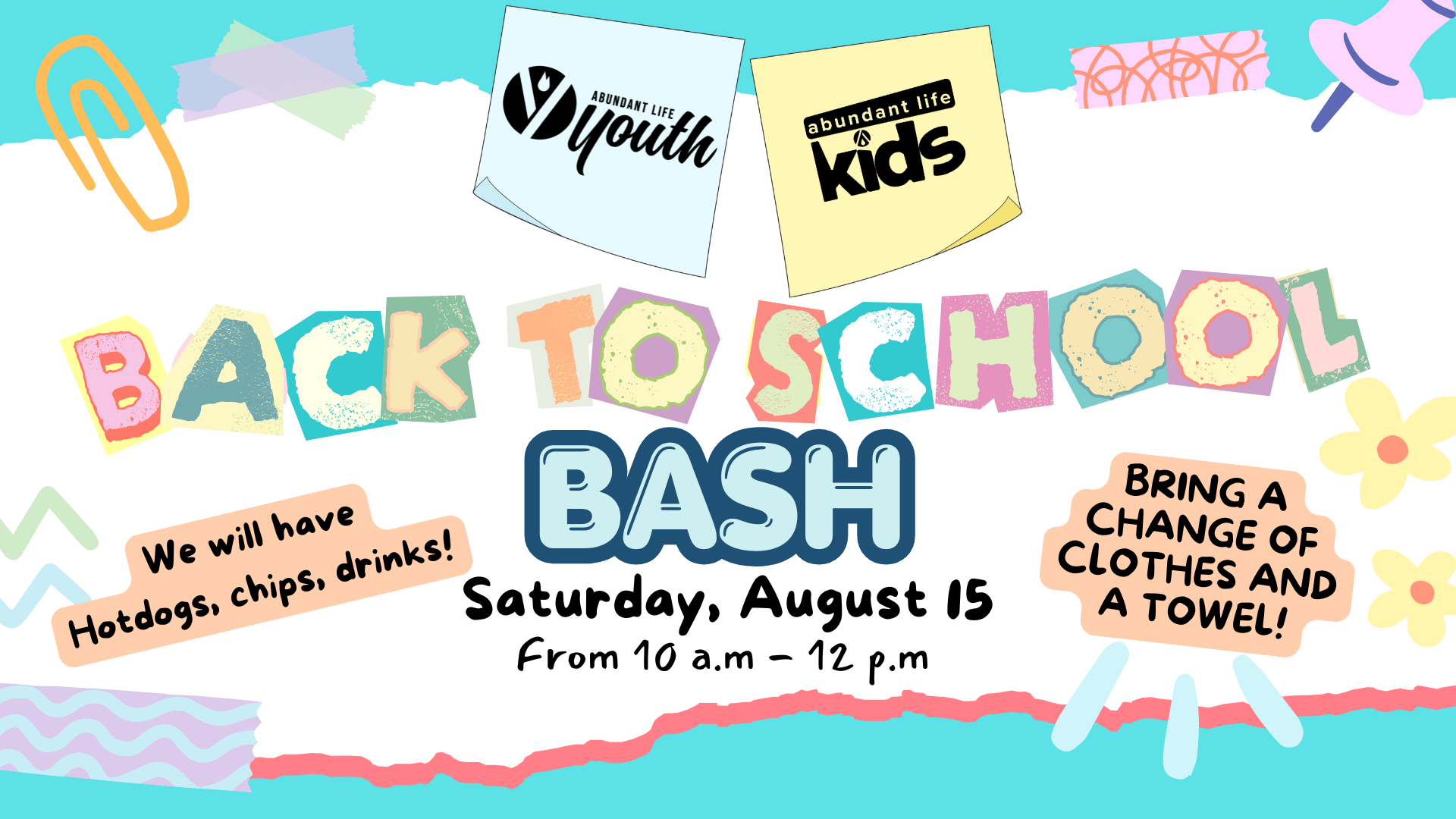 Back to School Bash