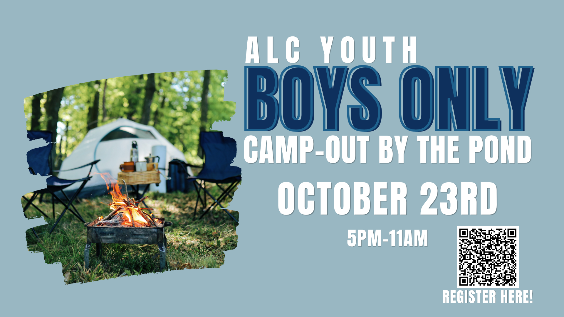 Boys Only Camp Out