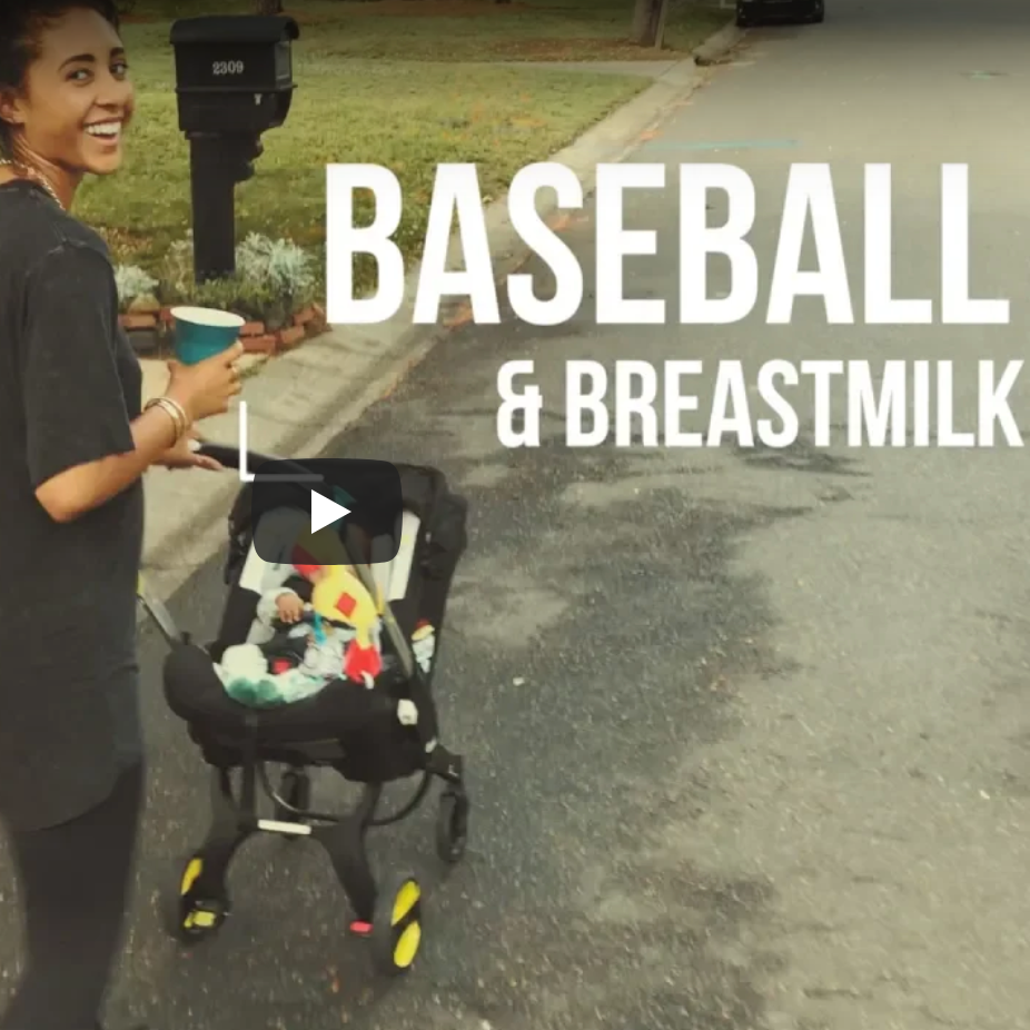 Breastmilk and Baseball (vlog)