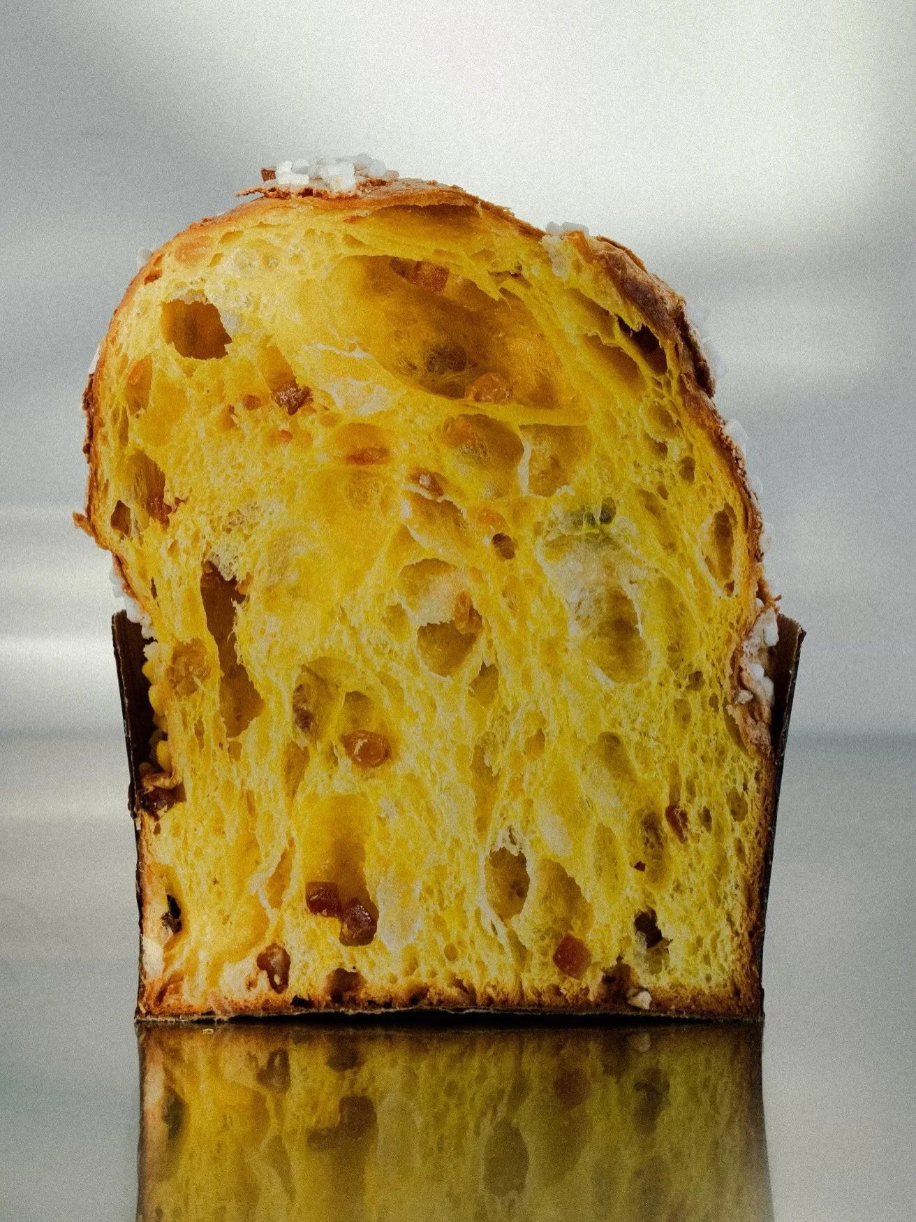 Holiday cheer with a hefty dose of elegance. Made to delight the senses, takes one to the edge of sweet, buttery, fruity, subtle intensity! 
Il Classico - Candied Citrus Raisin Panettone, from the team @thisisfromroy, still some available - in store 