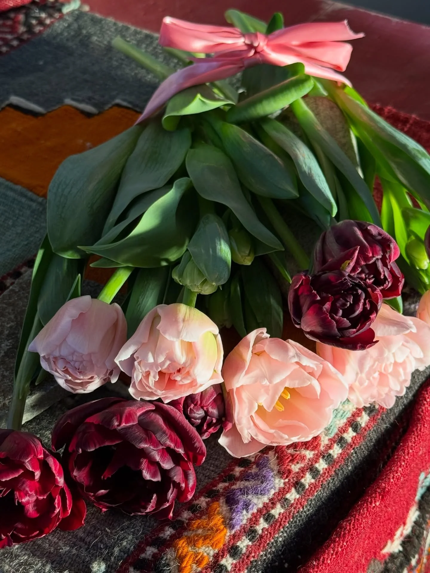 Valentine Weekend coming up! We will have fresh flowers from @newmerciesfarmgirls this weekend. 
Perfect gift with a pastry or loaf of bread. 

Anjou Fri-Sun 8am-3pm