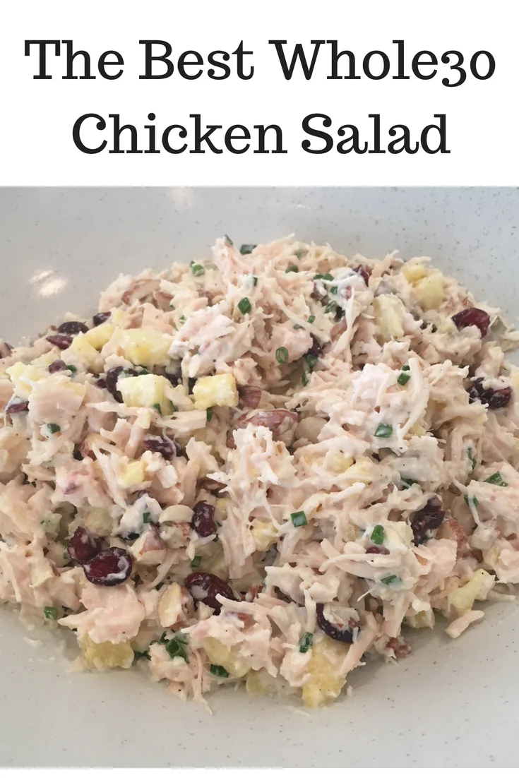 This really is the best chicken salad I've ever had!